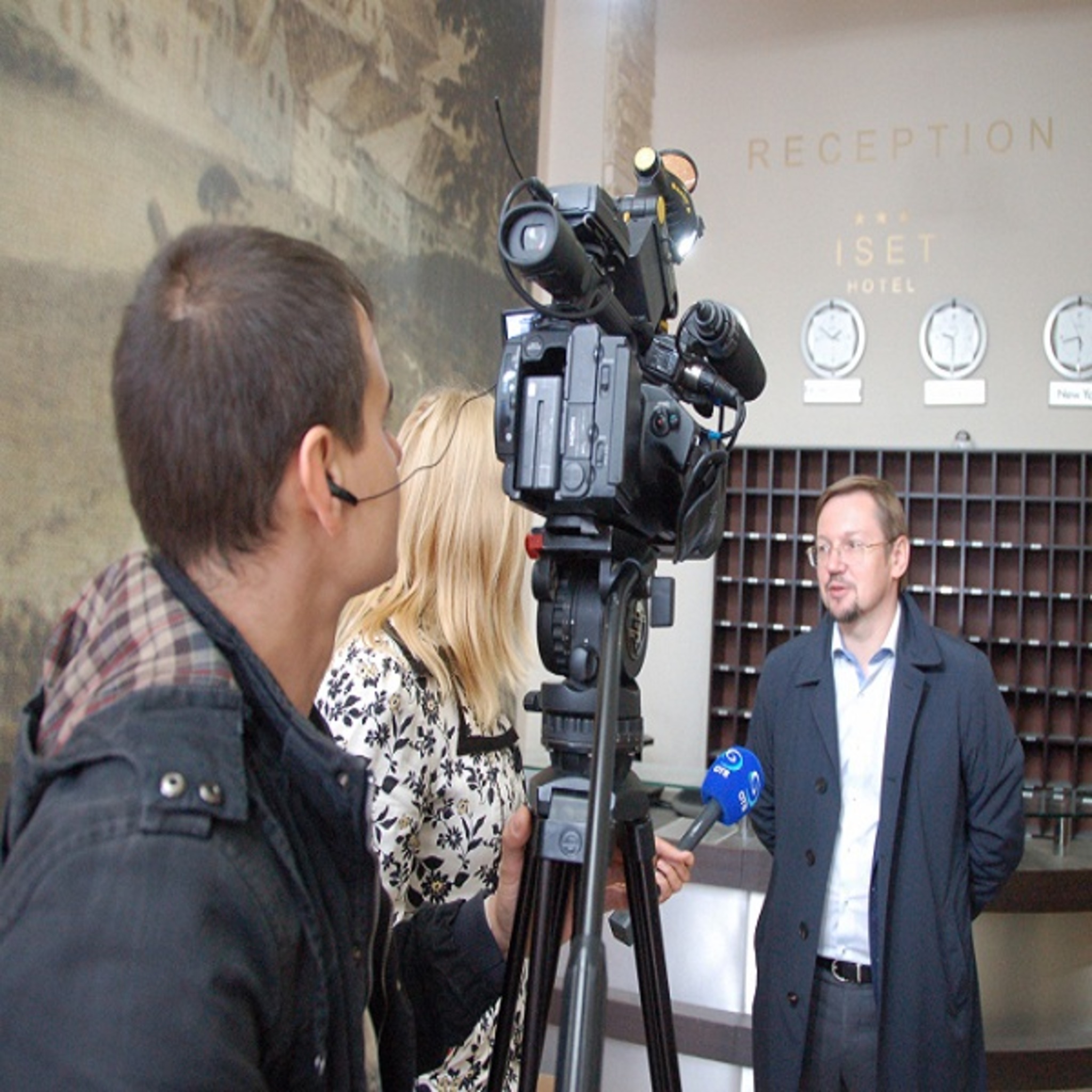 Deputy Minister of Culture of the Russian Federation Alexander Zhuravsky visited the site of the Ural biennale