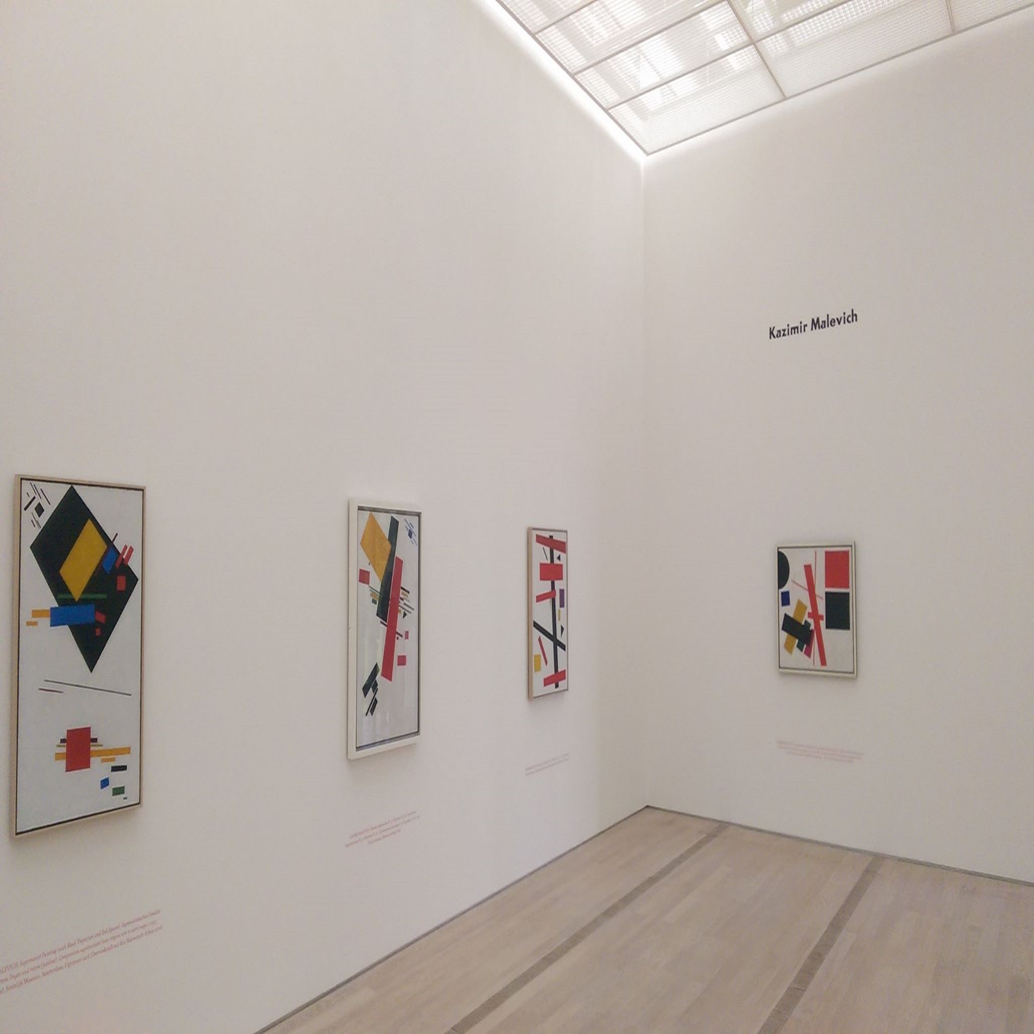 The exhibition 0.10: Malevich, Tatlin and the birth of new systems in art