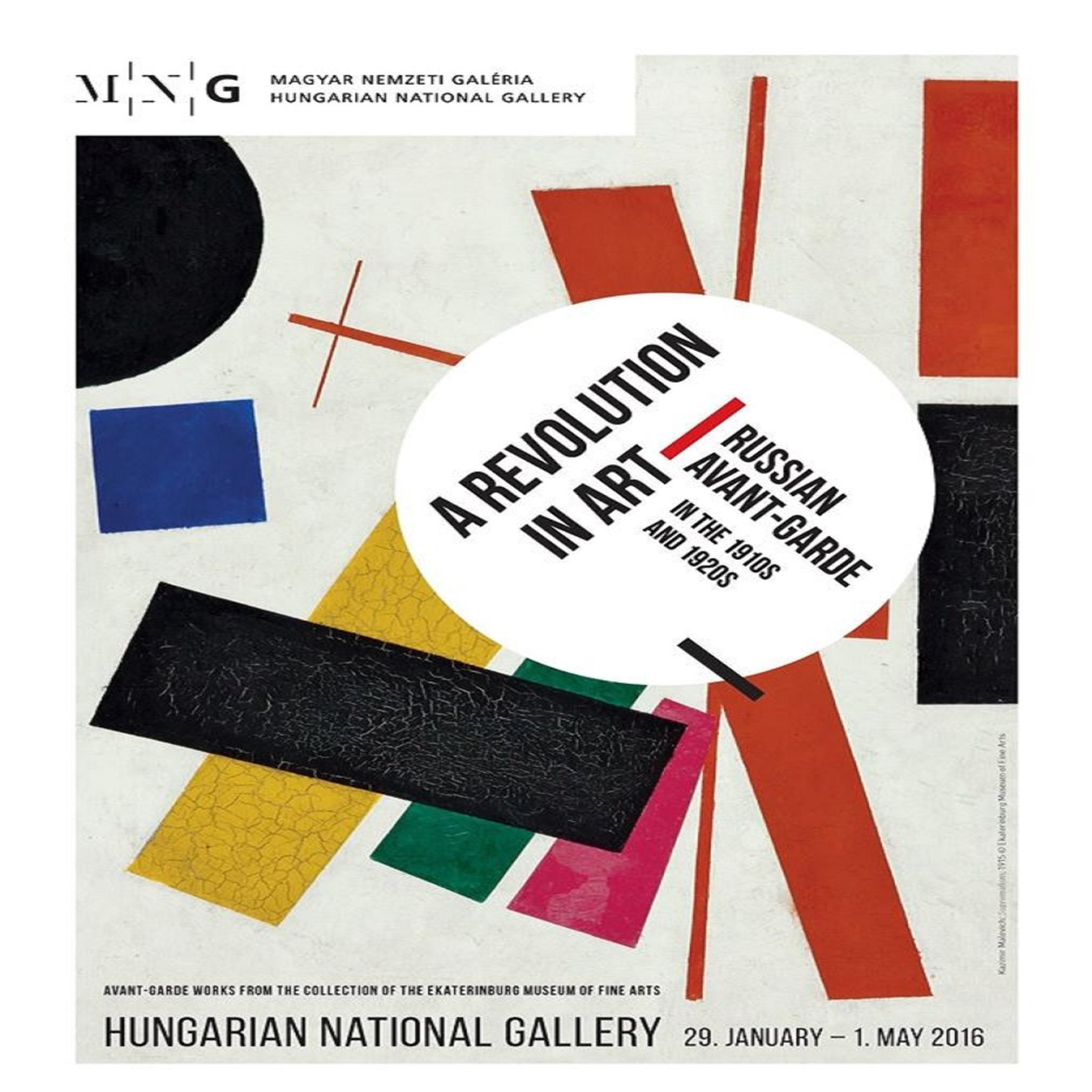 The exhibition Revolution in art